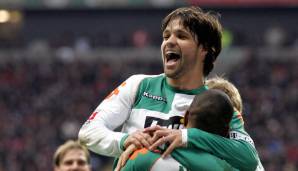 Diego (2006 für 6 Mio. Euro von Porto zu Werder Bremen): Prägte den Offensivfußball in drei Jahren wie kein anderer bei den Grün-Weißen. Ging 2009 als frischgebackener Pokalsieger zu Juventus Turin und brachte dem SVW noch 27 Mio. ein.