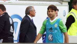 Diego (VfL Wolfsburg): Unter "Quälix" war der Brasilianer meist nur auf der Bank gesessen. "Er war ein Spieler, der nur für sich gespielt hat und nicht für die Mannschaft. Er hat sein Können leider nur für sich eingesetzt", erzählte Magath.
