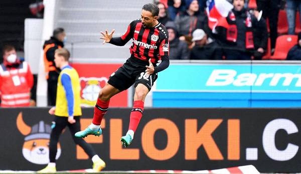 Karim Bellarabi erzielte am letzten Spieltag gegen die Hertha das zwischenzeitliche 2:0. Durch den verletzungsbedingten Ausfall von Florian Wirtz ist Bellarabi wieder mehr in den Fokus gerückt.