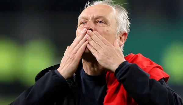 Christian Streich led SC Freiburg to the cup final for the first time in the club's history.