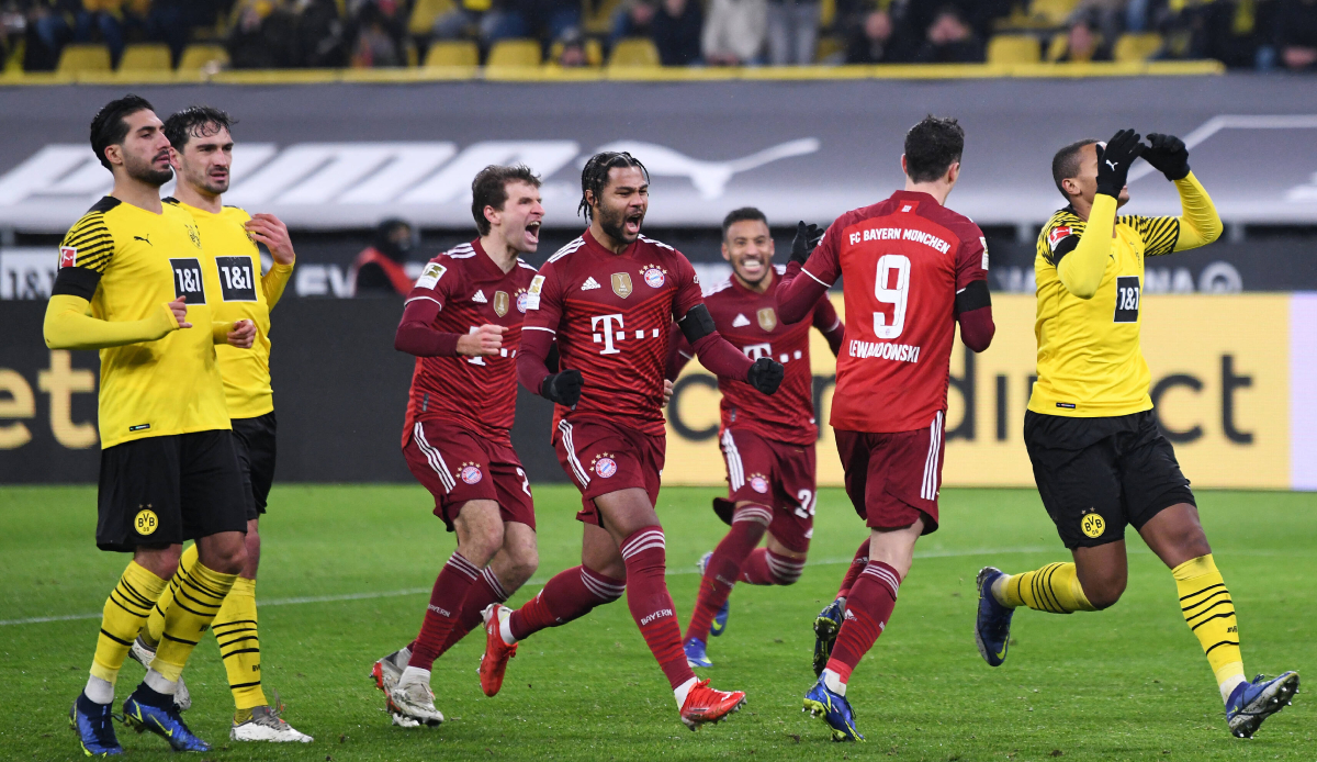 Am Wochenende kann der FC Bayern München gegen Dortmund den zehnten Meistertitel in Serie perfekt machen – zum ersten Mal überhaupt im direkten Duell mit den Schwarz-Gelben. Ein Blick in die Vergangenheit zeigt: Nicht so unwahrscheinlich.