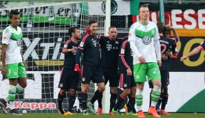 Star der Saison: Robert Lewandowski erzielte als Joker fünf seiner 30 Saisontore innerhalb von neun Minuten gegen den VfL Wolfsburg. Seine Tore waren der schnellste Hattrick, der schnellste Vierer- und der schnellste Fünferpack.