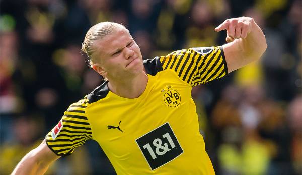 Haaland is playing his last game for BVB against Hertha.