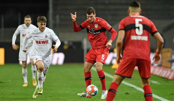 In the first half of the season, 1. FC Köln defeated VfB Stuttgart 1-0.
