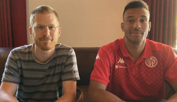 SPOX editor Jochen Tittmar talked to Karim Onisiwo at the training camp in Grassau.