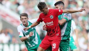 Werder Bremen empfing zum Abschluss des 4. Spieltags Eintracht Frankfurt.