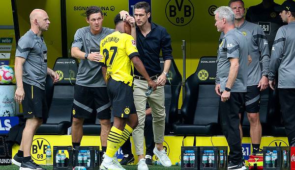 Adeyemi had to be substituted in the win against BVB.
