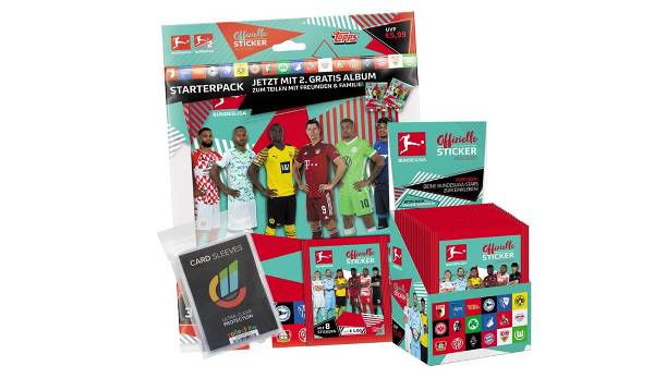 The booklet and the stickers for the 2021/22 Bundesliga season can still be purchased.