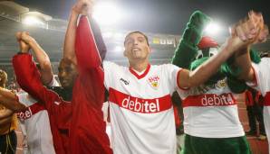 KEVIN KURANYI: Der Stürmer, geboren in Rio de Janeiro, kam mit 15 zum VfB. Mit 19 feierte Kuranyi sein Debüt in der Bundesliga und wurde Teil der "Jungen Wilden", die unter Felix Magath die Bundesliga aufmischten.