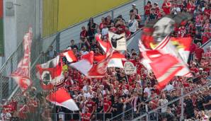 12. Platz: SC Freiburg - durchschnittlich 2.800 Gästefans