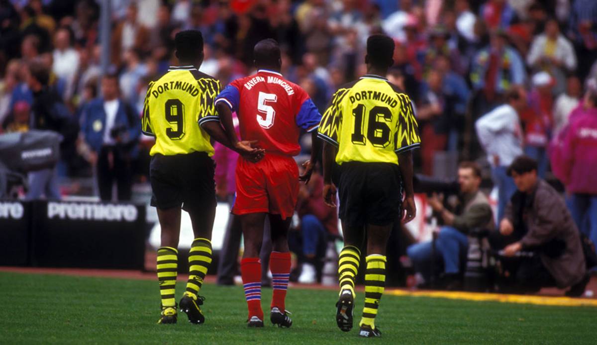 MALLAM YAHAYA: Der Ghanaer mit der Rückennummer 16 kam 1993 aus Turin zu den BVB-Amateuren und wurde 1994/95 Dortmunds erster afrikanischer Spieler der Vereinsgeschichte. Kam zwischen 1994 und 1997 fünf Mal zum Einsatz.