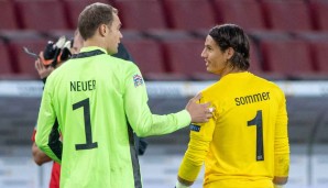 Manuel Neuer und Yann Sommer kennen sich von etlichen Aufeinandertreffen zwischen ihren Klubs und Nationalmannschaften.