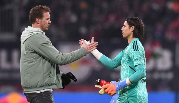 Coach Julian Nagelsmann is a year and a half older and seven centimeters taller than his new keeper.