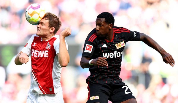 Union Berlin and 1. FC Köln face each other in the Bundesliga today.