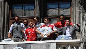 Im Fall der Meisterschaft würde der FC Bayern am Sonntag auf dem Rathausbalkon mit den Fans feiern.