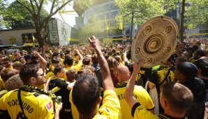 Vor dem Spiel herrschte Ausnahmezustand in Dortmund.