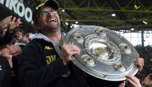 Zwei Meisterschaften und ein Pokalsieg: Jürgen Klopps Ausbeute als BVB-Trainer.