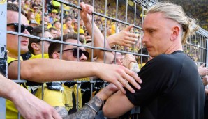 "Dieser Moment wird mir für immer in Erinnerung bleiben": Marius Wolf lobt die Unterstützung der Dortmunder Fans nach dem verpassten Meistertitel.