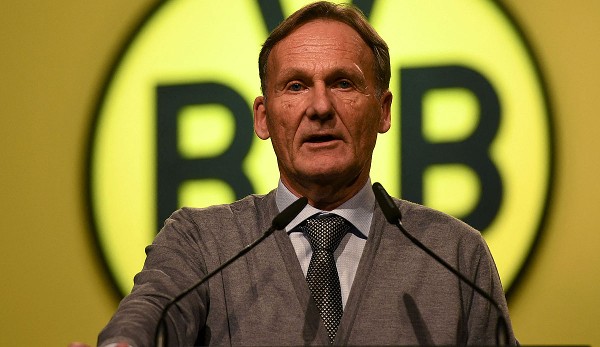 Hans-Joachim Watzke was completely served after missing the championship.