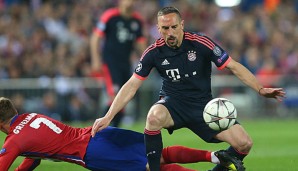 Franck Ribery wurde im Hinspiel eingewechselt