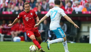 Mario Götze kommt diese Saison nur auf 13 Bundesligaeinsätze bei den Bayern