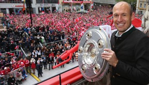 Arjen Robben kam 2009 von Real Madrid zum FC Bayern München