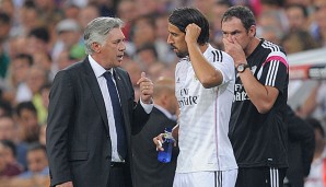 Sami Khedira spielte unter Carlo Ancelotti eine wichtige Rolle bei Real Madrid