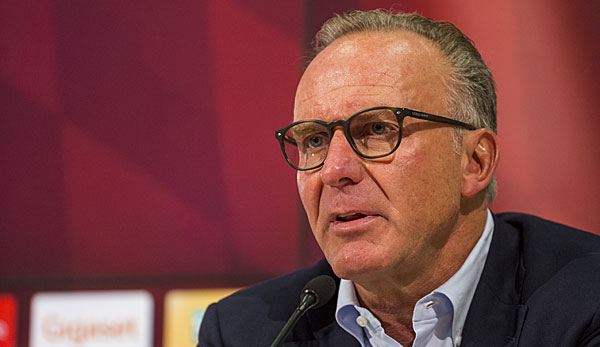Karl-Heinz Rummenigge fand deutliche Worte gegenüber den BVB-Fans