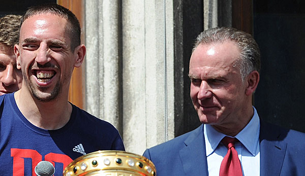 Karl-Heinz Rummenigge hat Franck Ribery nach seinen jüngsten Ausrastern verteidigt
