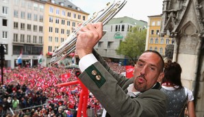 Franck Ribery identifiziert sich mit dem FC Bayern
