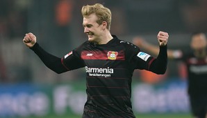 Julian Brandt könnte Bayer Leverkusen 2018 für nur 12,5 Millionen Euro verlassen
