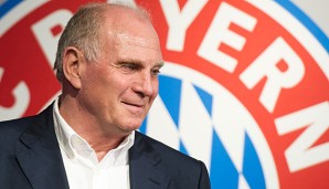 Uli Hoeneß ist als Präsident des FC Bayern wieder voll in seinem Element
