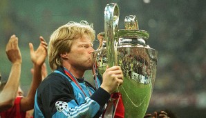 Oliver Kahn gewann mit dem FC Bayern die Champions League