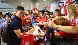 James Rodriguez ist eine der Hauptattraktionen bei Bayern Münchens Asienreise