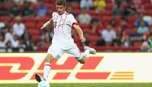 Thomas Müller will mit den Bayern den Titel auch gegen hungrige Dortmunder verteidigen