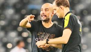 Brüder im Geiste: Ex-Bayern-Trainer Pep Guardiola (l.) und Ex-Dortmund-Coach Thomas Tuchel