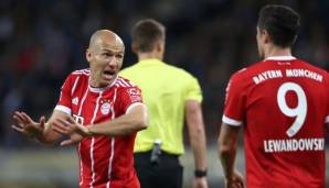 Arjen Robben und Robert Lewandowski sind beim FC Bayern offenbar unzufrieden
