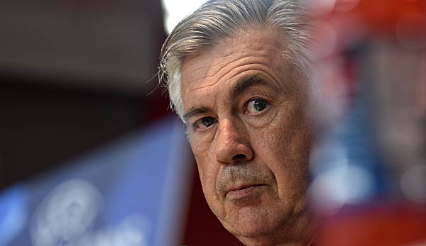 Carlo Ancelotti widersprach den Gerüchten um eine AUsstiegsklausel nur indirekt