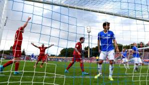Wiesn-Auftakt 2015: Ein Traumtor von Arturo Vidal bringt die Bayern in Darmstadt auf die Siegerstraße. Sebastian Rode und Kingsley Coman schießen später den 3:0-Sieg heraus