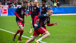 Franck Ribery spielt bei Bayern München
