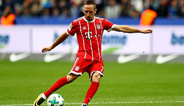 Franck Ribery spielt bei Bayern München