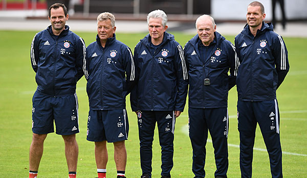 Hermann Gerland freut sich über sein Comeback als Co-Trainer des FC Bayern München