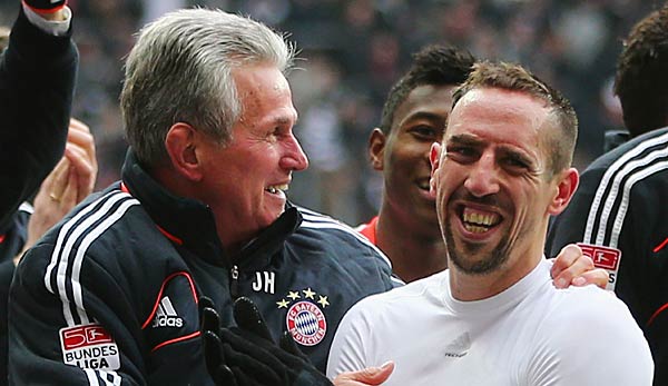Franck Ribery ist über die München-Rückkehr von Jupp Heynckes sehr erfreut