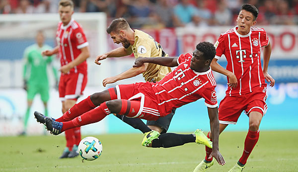 Kwasi Okyere Wriedt feierte im DFB-Pokal gegen RB Leipzig sein Debüt im DFB-Pokal