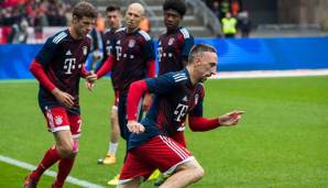 Franck Ribery ist bei Bayern München wieder ins Lauftraining zurückgekehrt
