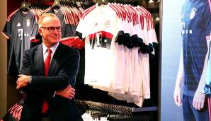 Karl-Heinz Rummenigge und der FC Bayern planen einen neuen Fanshop in der Münchner Innenstadt
