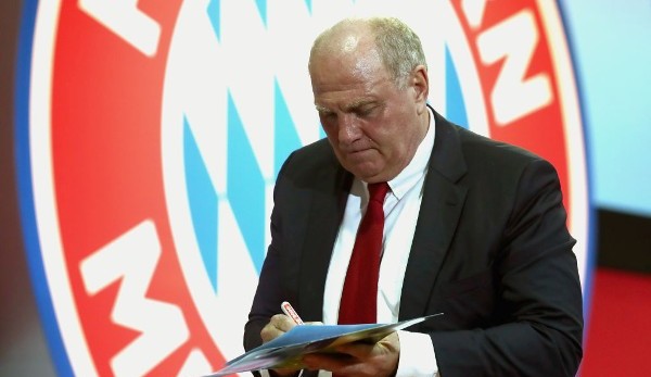 Uli Hoeneß vom FC Bayern München sprach über die Verpflichtung von Leon Goretzka.