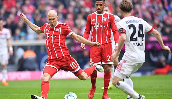 FC Bayern in Leipzig ohne Arjen Robben - James spielt.