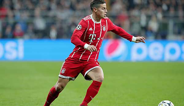 James wird beim FC Bayern München gegen RB Leipzig in der Startelf stehen.