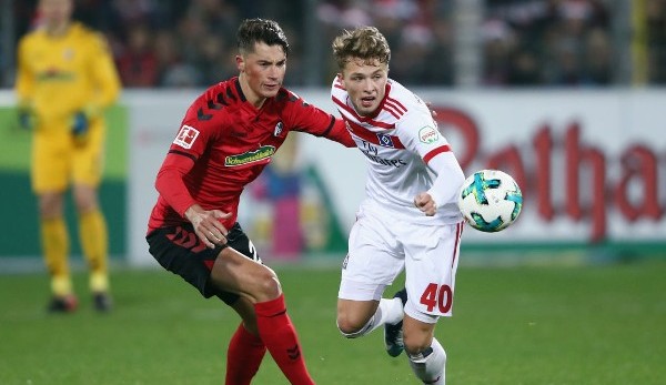 Jan-Fiete Arp vom Hamburger SV hat vorerst dem FC Bayern abgesagt